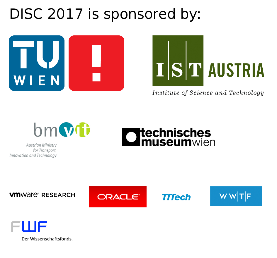 Disc 2017 Sponsors