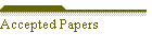 Accepted Papers