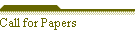 Call for Papers