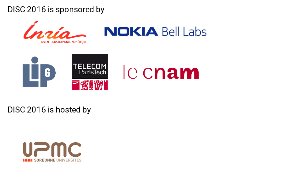 Disc 2016 Sponsors